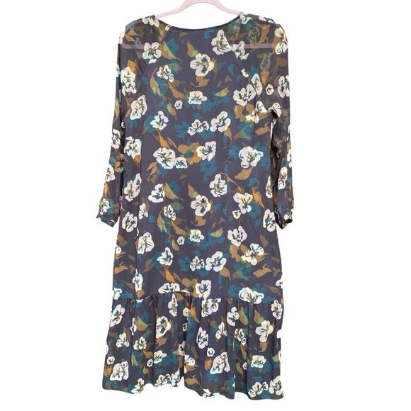 NWOT CAbi Pirouette Floral Semi Sheer Long Sleeve Tiered Dress Style 3460 Size M - Picture 6 of 6